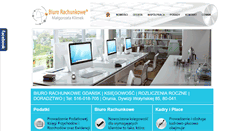 Desktop Screenshot of ksiegowoscgda.pl